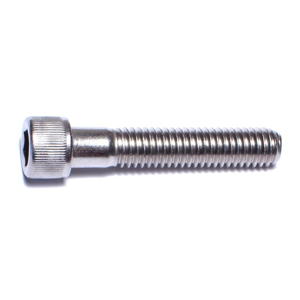 Midwest Fastener 3/8"-16 Socket Head Cap Screw, 18-8 Stainless Steel, 2 in Length, 4 PK 67846 - main